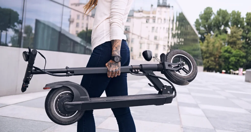 electric foldable scooter