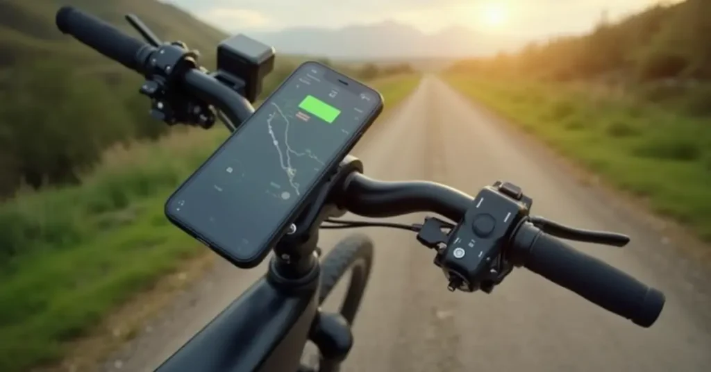 e-bike USB charging